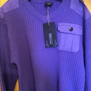 Elements men Sweaters- blue，purple and burgundy